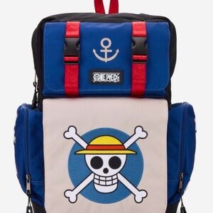 Onepiece Nautical Blue and Red Backpack